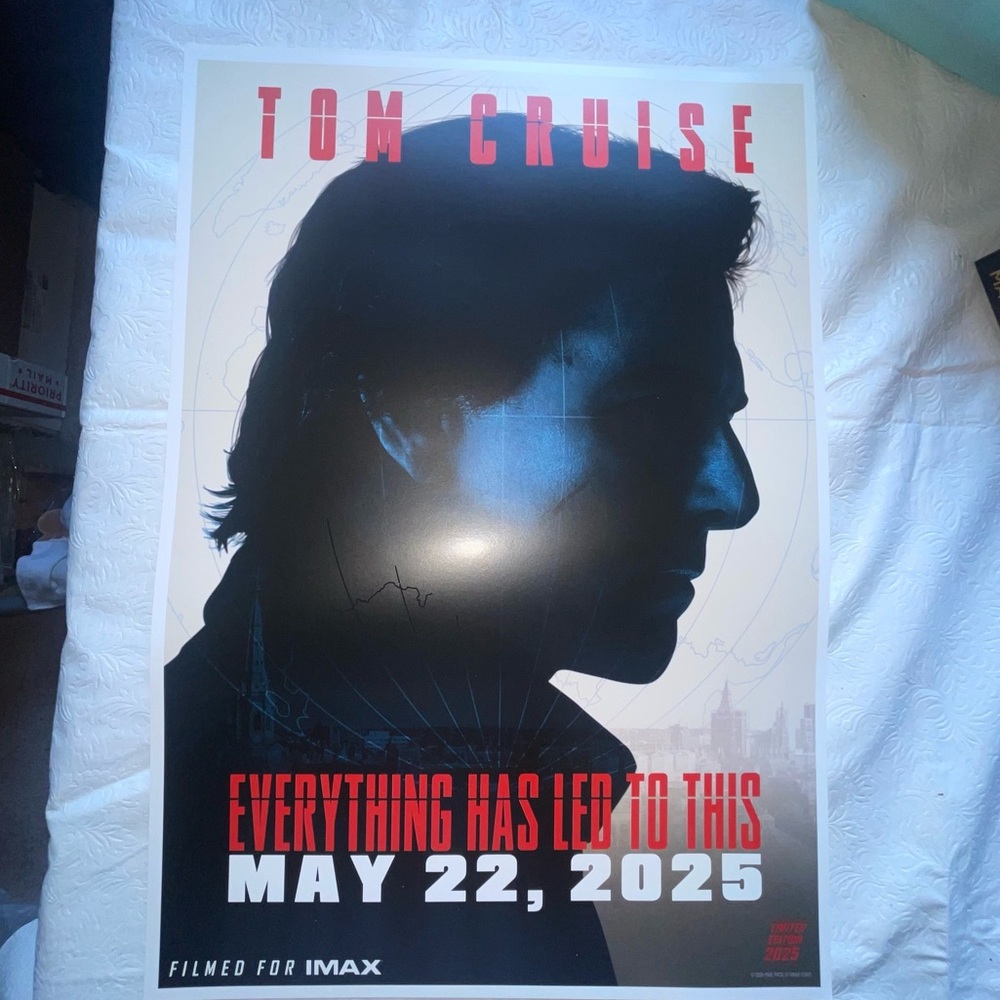 AMC Exclusive Mission: Impossible The Final Reckoning DS 14x20 Poster